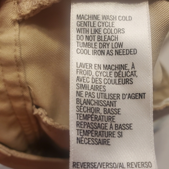 IZOD XFG Stretch Straight Leg Khaki Golf Pants Women's Size 6 Short - Picture 5 of 5